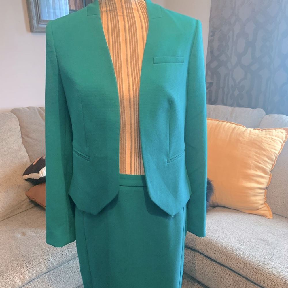 The Limited two piece skirt suit jacket skirt